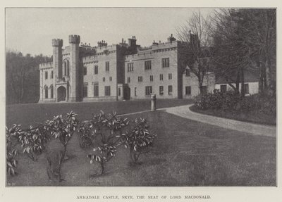 Armadale Castle, Skye, de Zetel van Lord Macdonald door English School