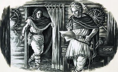 Armenius, een Duitse prins gevangen door de Romeinen die later Duitsland bevrijdde door English School