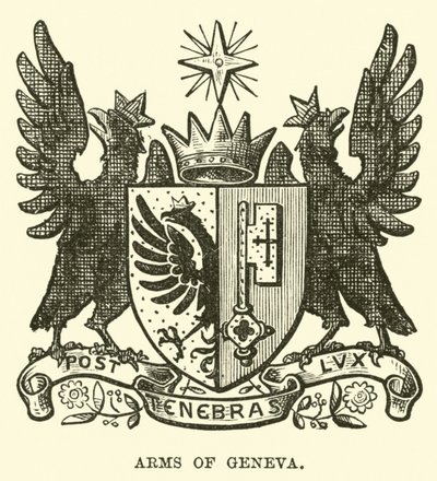 Wapens van Genève door English School