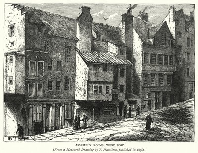 Assembly Rooms, West Bow (gravure) door English School