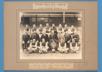 Aston Villa F.C., 1937-38, League Champions, Divisie 2 door English School