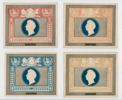 Atlas Newspaper, weggevertjes voor de kroning van George IV, 19 januari 1820 door English School