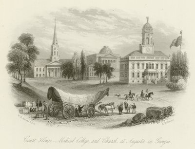 Augusta in Georgia door English School
