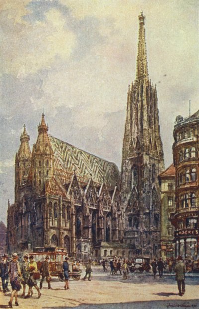 Oostenrijk: Stephansdom, Wenen door English School