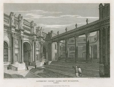 Bank of England, Lothbury Court door English School
