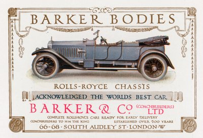Barker Bodies door English School