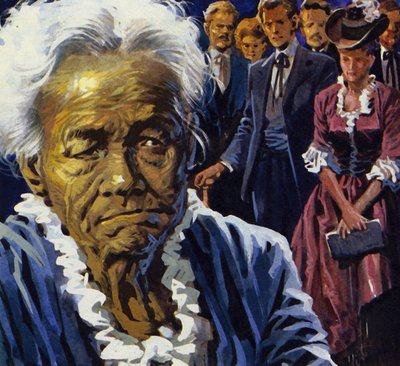 Barnum hoorde van Joyce Heth, zette haar tentoon en verdiende een fortuin door English School