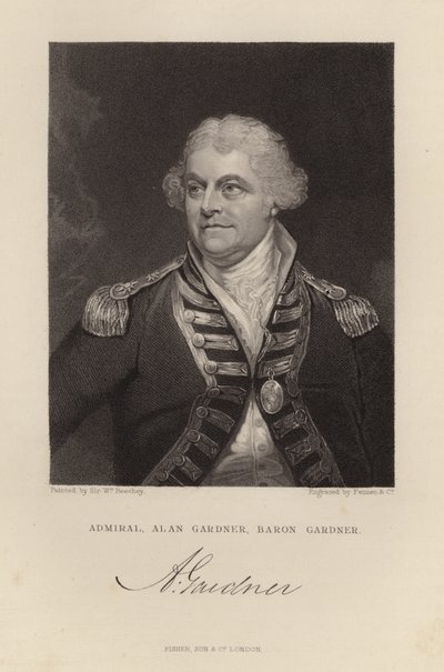 Baron Gardner door English School