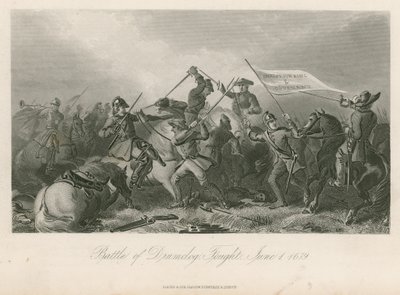 Slag bij Drumclog, gevochten op 1 juni 1679 door English School