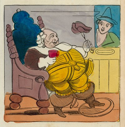 Schoonheden van Shakespeare: Falstaff door English School