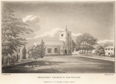 Benenden Kerk en pastorie door English School