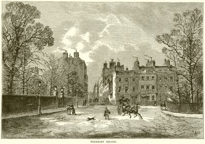 Berkeley Square door English School