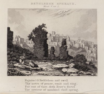Bethlehem Efratha, Micha V, vers 2 door English School