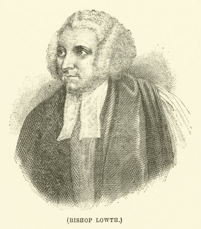 Bisschop Lowth (gravure) door English School