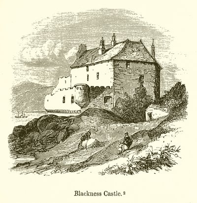 Blackness Castle door English School