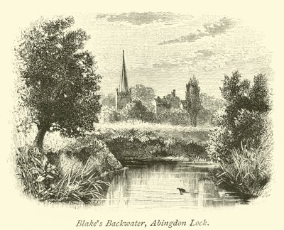 Blakes Achterwater, Abingdon Sluis door English School