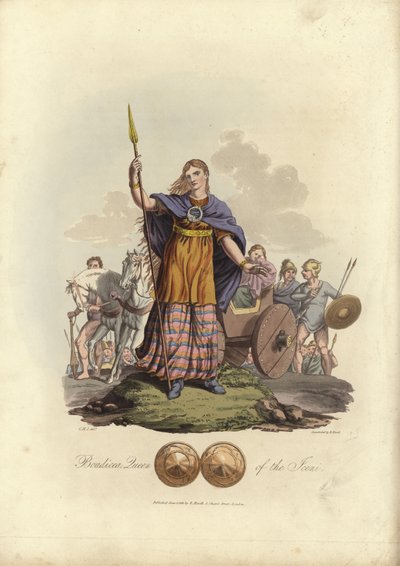 Boudica, koningin van de Iceni door English School
