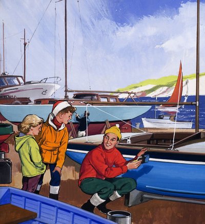 Bootschilder door English School