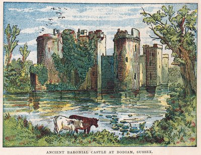 Bodiam Castle, Sussex door English School