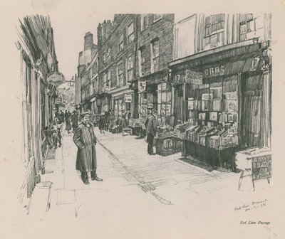 Boekhandels in Red Lion Passage door English School