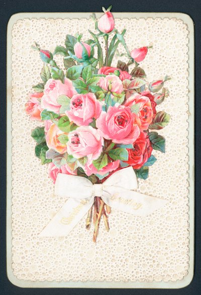 Boeket roze rozen door English School