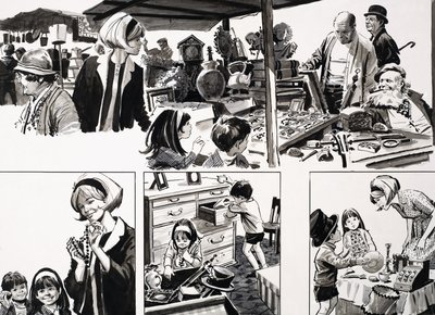Bric a Brac door English School