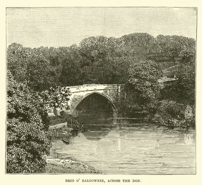 Brig o Balgownie, over de Don door English School