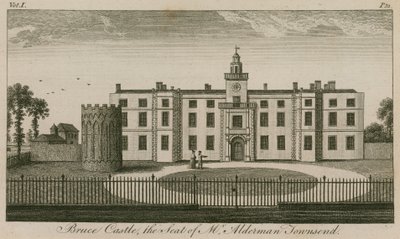Bruce Castle, Tottenham, Londen, het huis van de heer Alderman Townsend door English School