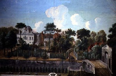 Burlington House, Chiswick, ontworpen door William Kent (1685-1748) 1725-36 door English School