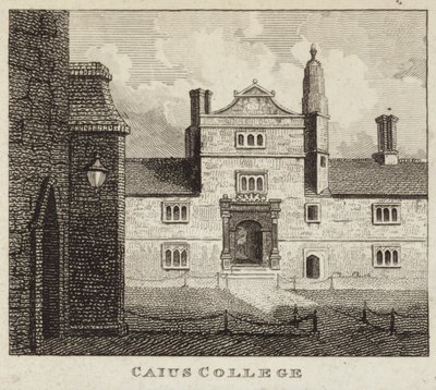 Caius College, onderdeel van de Universiteit van Cambridge door English School