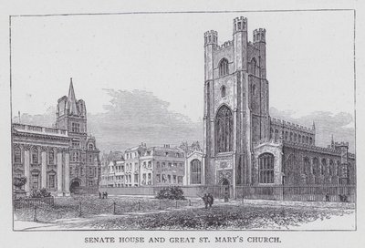 Cambridge, Senaatshuis en Grote St. Mary