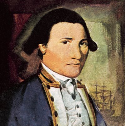 Kapitein James Cook door English School