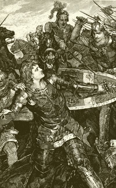 Gevangenneming van Frederik de Schone bij Mühlberg door English School