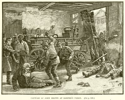 Gevangenneming van John Brown in Harpers Ferry door English School