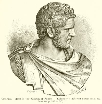 Caracalla (Museum van Napels) door English School
