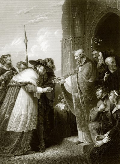 Kardinaal Wolsey door English School