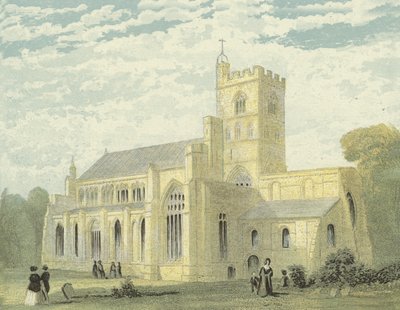 Carlisle Cathedral, noordwestelijk uitzicht door English School