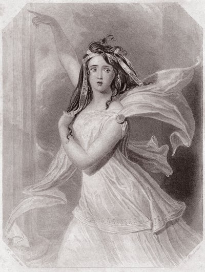 Cassandra (een profetes) (Troilus en Cressida) uit Shakespeare Women