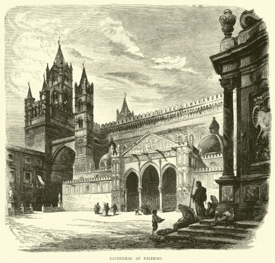 Kathedraal van Palermo door English School