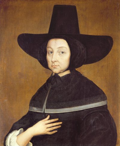 Catherine Davenant, vrouw van Thomas Lamplugh (olieverf op doek) door English School