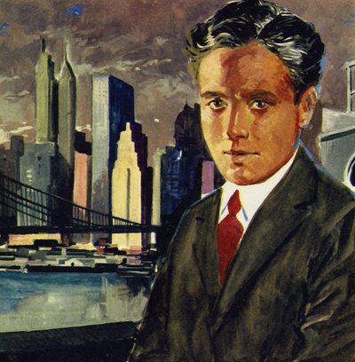Chaplin vertrok naar New York als lid van Fred Karno