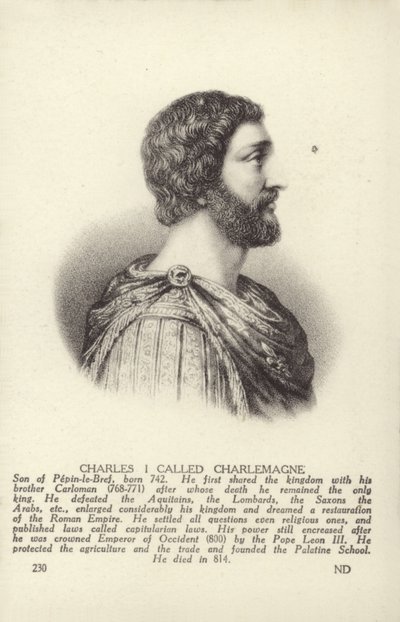Karel de Grote door English School