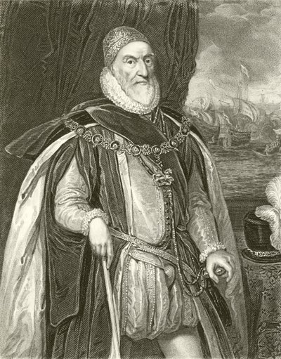 Charles Howard, Graaf van Nottingham door English School