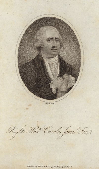 Charles James Fox door English School