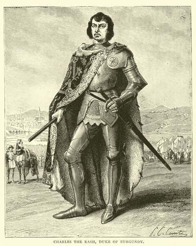 Karel de Stoute, Hertog van Bourgondië door English School