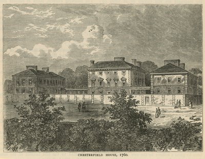 Chesterfield House, 1760 door English School