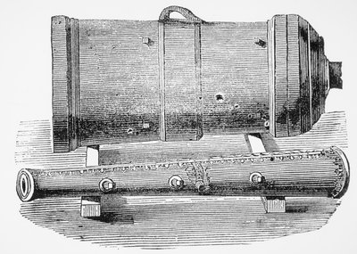 Chinese Monster Mortier, 1845 door English School