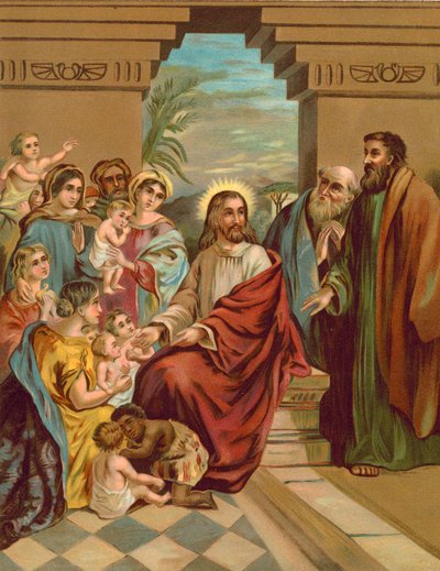Christus zegent de Kinderen door English School