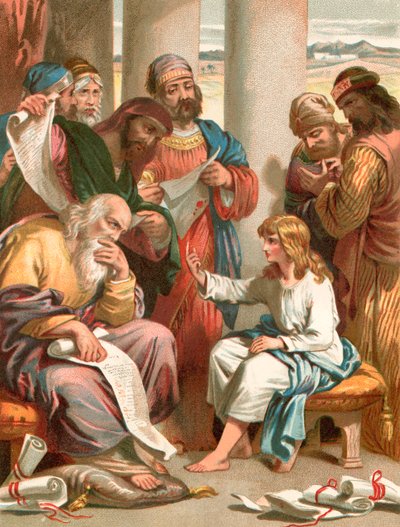 Christus te midden van de dokters door English School