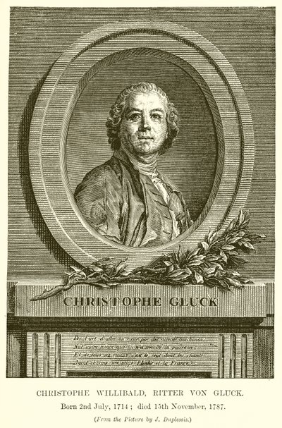 Christophe Willibald, Ritter Von Gluck door English School
